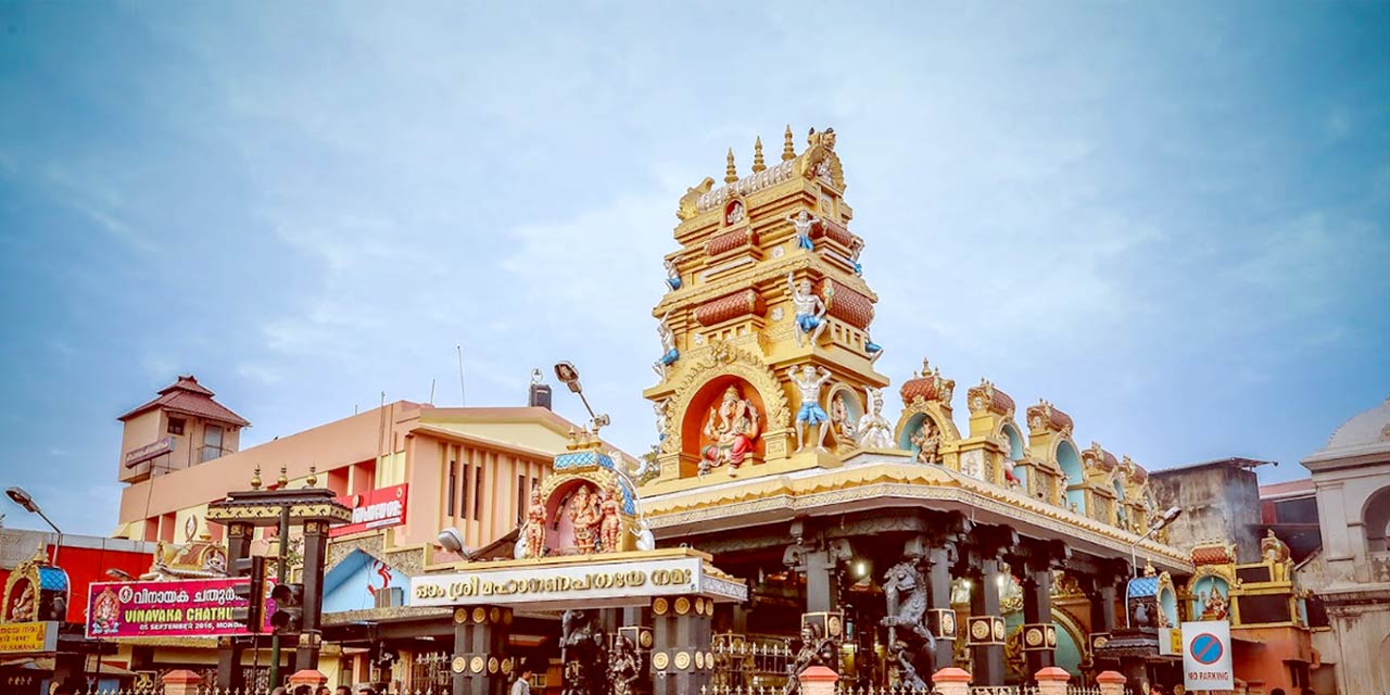 PAZHAVANGADI GANAPATHY TEMPLE, TEMPLE,  service in , 