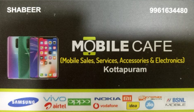 MOBILE CAFE, MOBILE PHONE ACCESSORIES,  service in Aluva, Ernakulam