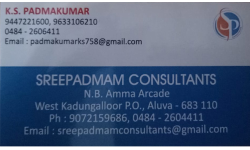 SREEPADMAM CONSULTANTS, CONSULTANCY,  service in Aluva, Ernakulam