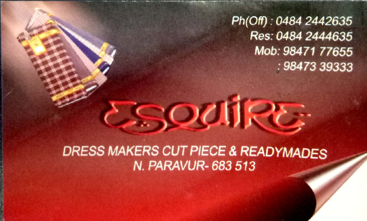 EDQUIRE, TEXTILES,  service in North Paravur, Ernakulam