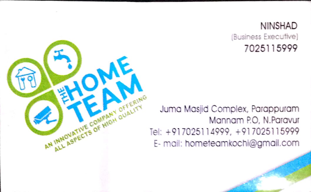 HOME TEAM, CONTRACTOR,  service in North Paravur, Ernakulam