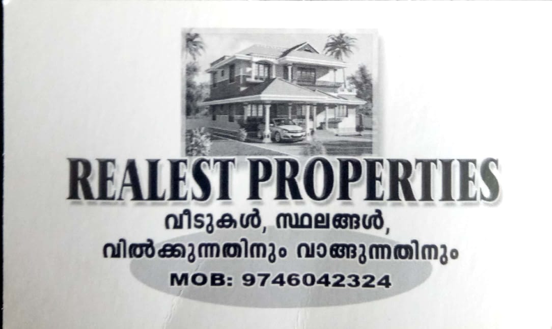 REALEST PROPERTIES, CONSULTANCY,  service in Aluva, Ernakulam