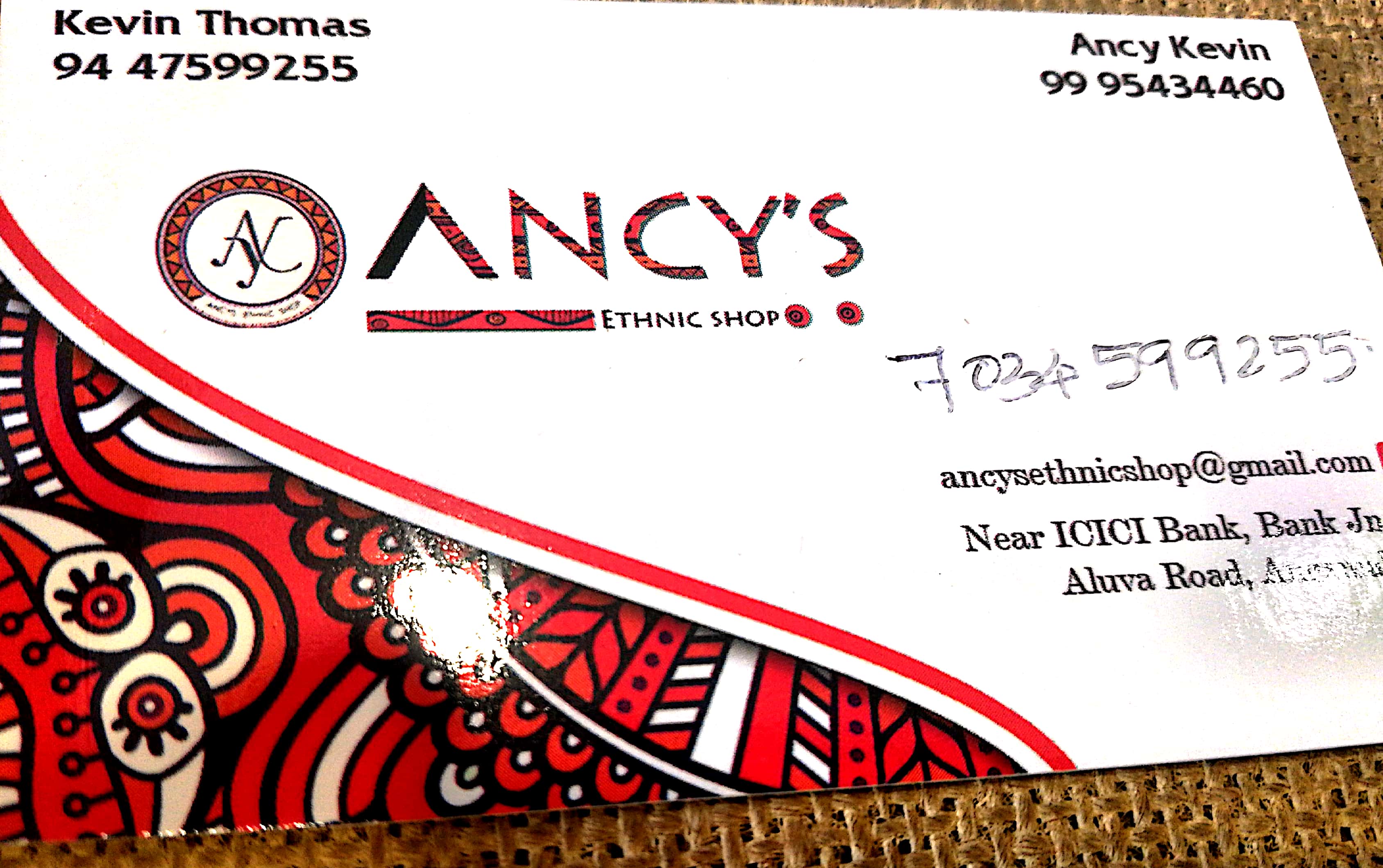 Ancy, BOUTIQUE,  service in Angamali, Ernakulam