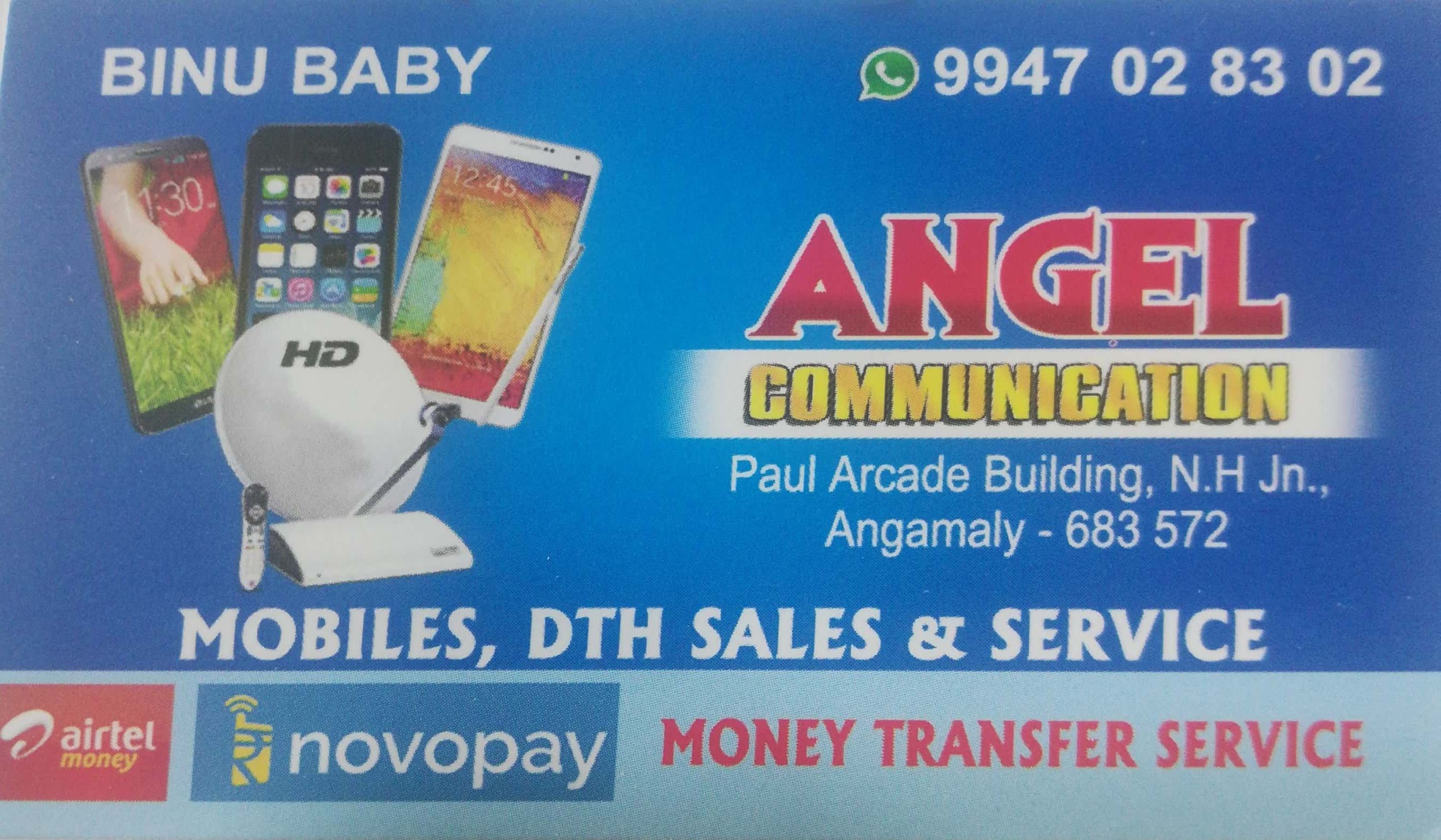 ANGEL COMMUNICATION, MOBILE PHONE ACCESSORIES,  service in Angamali, Ernakulam