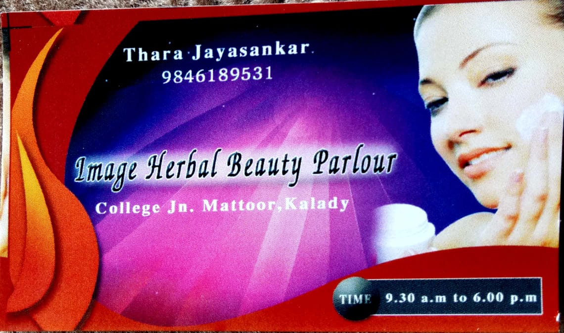 IMAGE HERBAL BEAUTY PARLOUR ladies and kids, BEAUTY PARLOUR,  service in Kalady, Ernakulam