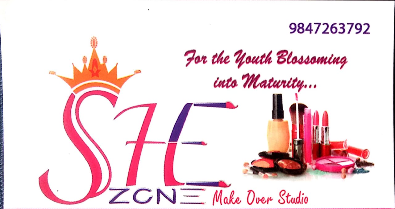 SHE ZON, BEAUTY PARLOUR,  service in Kalady, Ernakulam