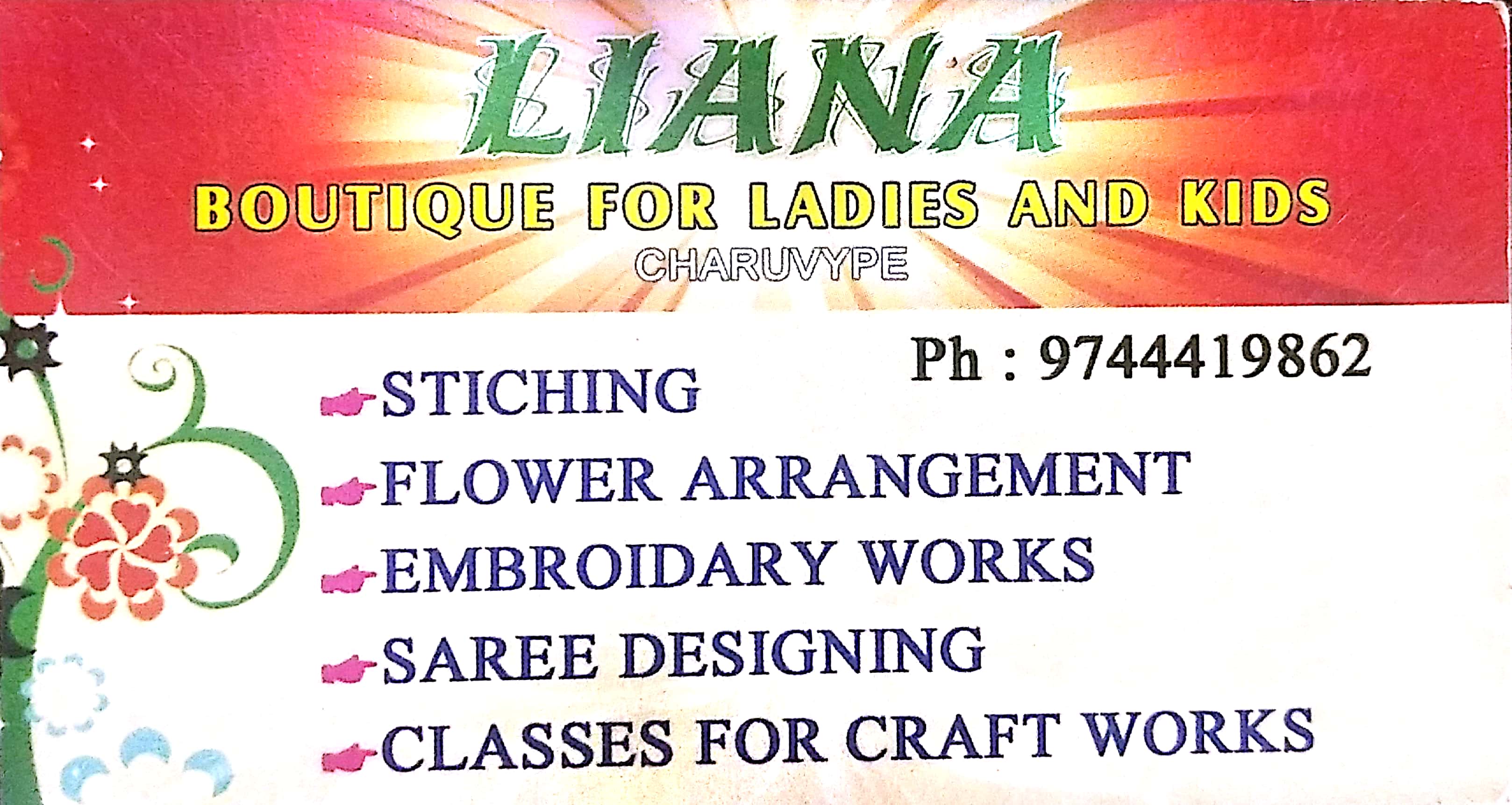 LIANA Boutique For Ladies and Kids, BOUTIQUE,  service in Cherai, Ernakulam