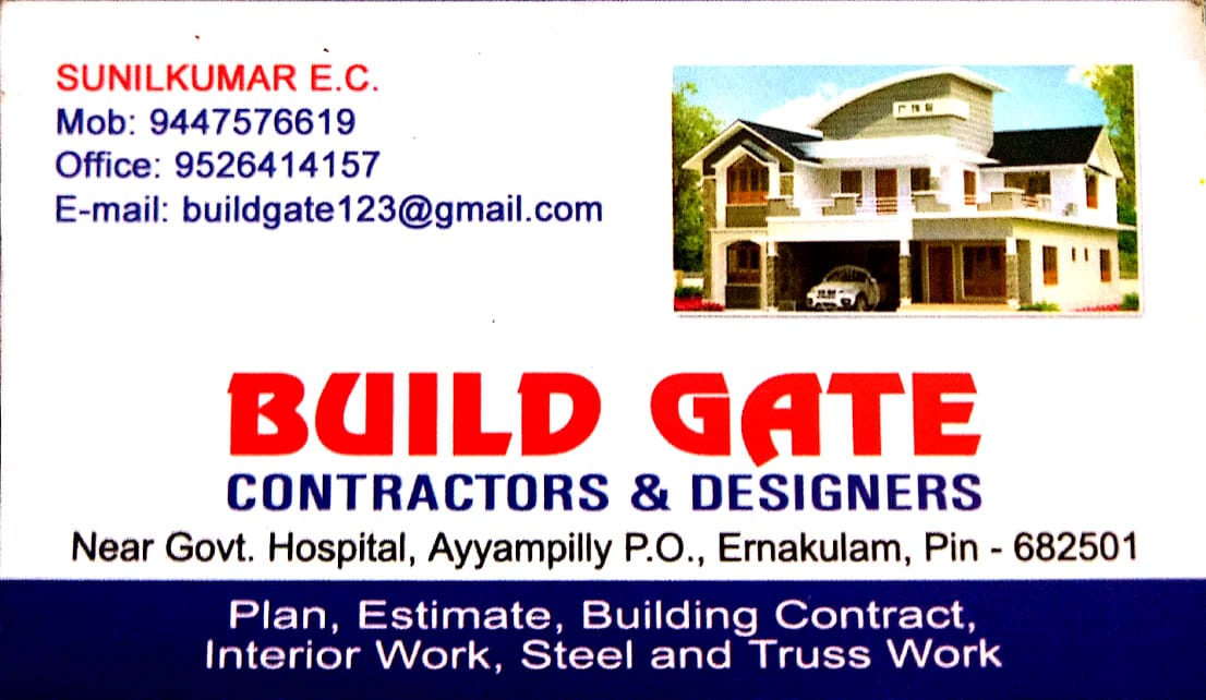 BUID GATE CONTRACTORS & DESIGNERS, CONSTRUCTION,  service in Cherai, Ernakulam