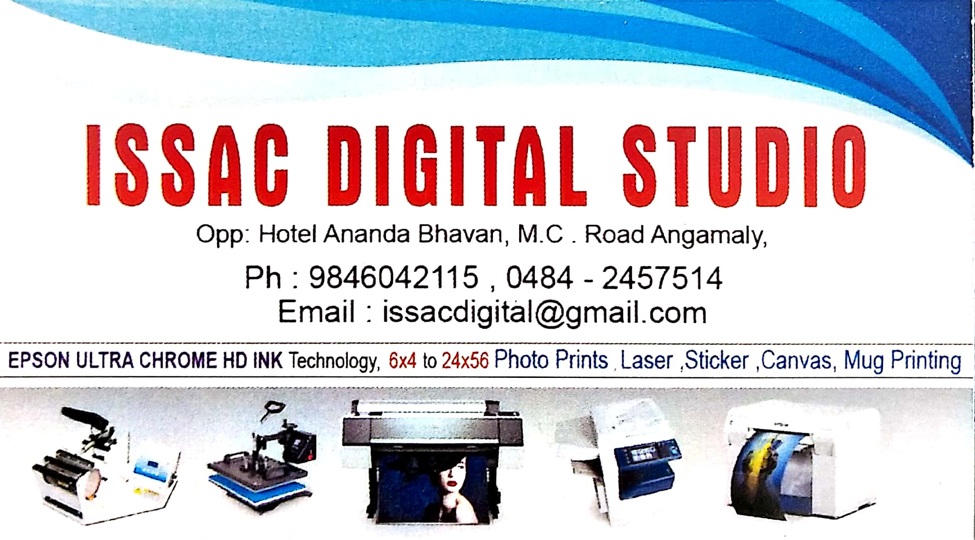 ISSAC DIGITAL STUDIO, STUDIO & VIDEO EDITING,  service in Angamali, Ernakulam