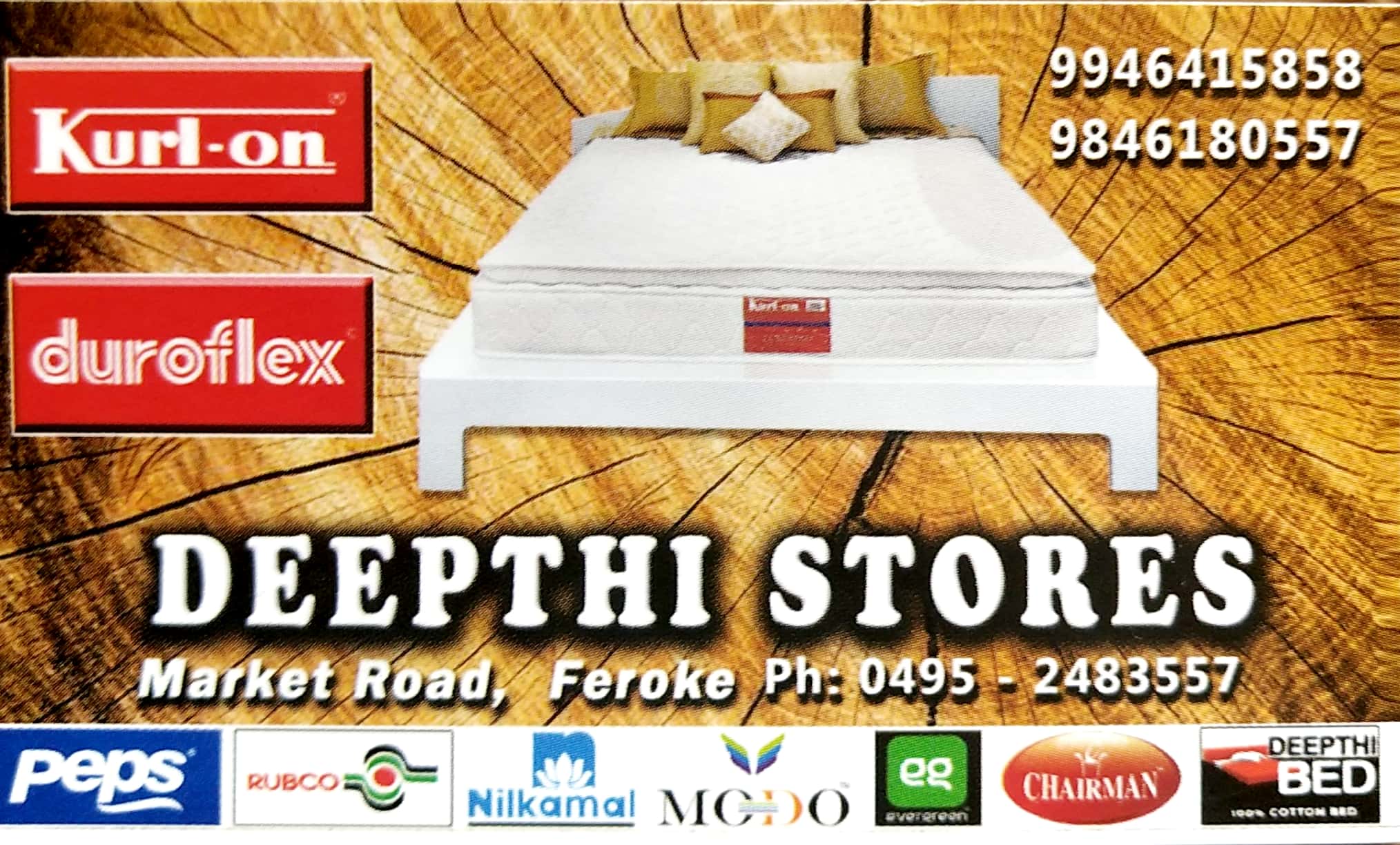 DEEPTHI STORES, MATTRESSES,  service in Farooke, Kozhikode