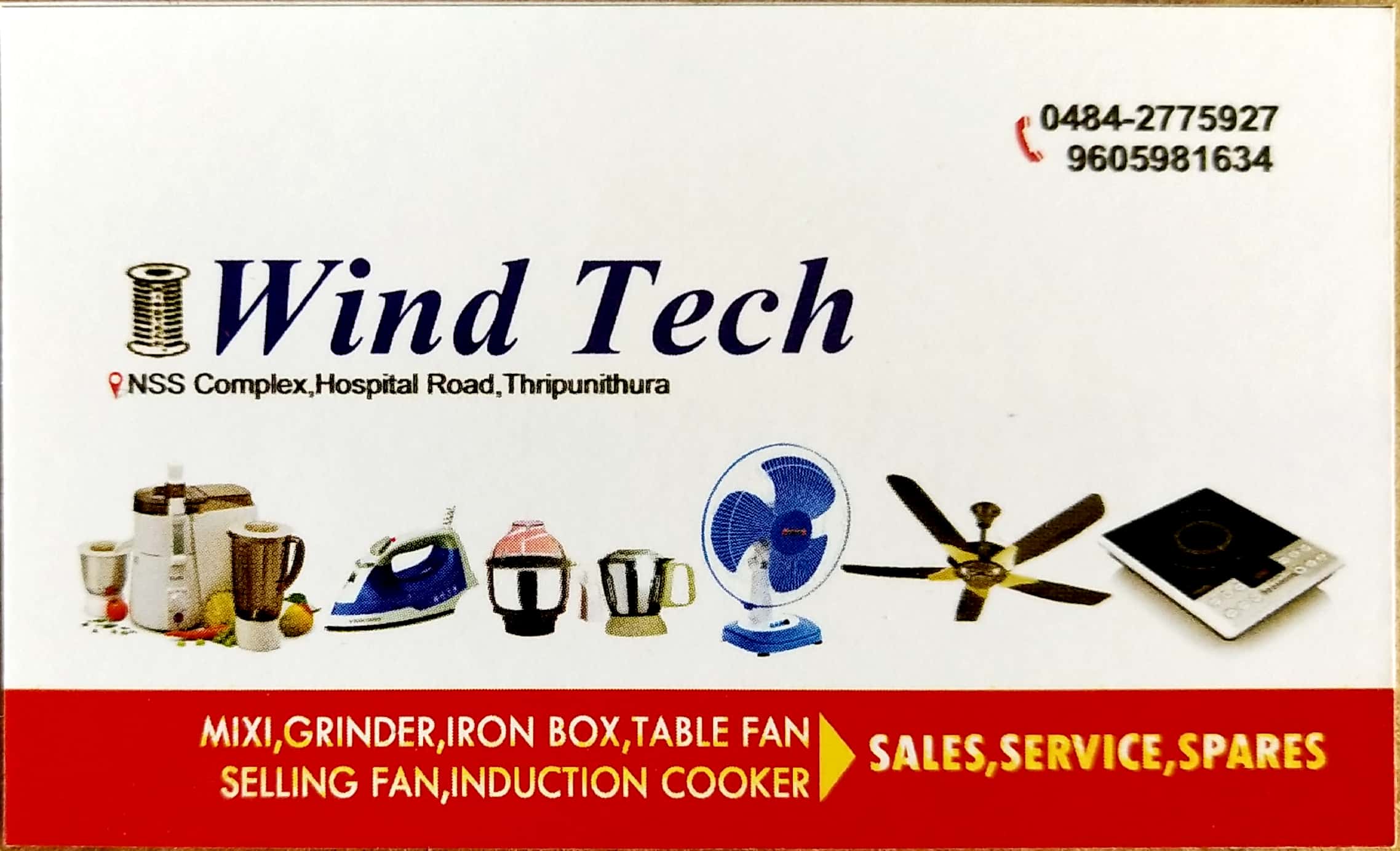 WIND TECH, ELECTRONICS,  service in Thrippunithura, Ernakulam