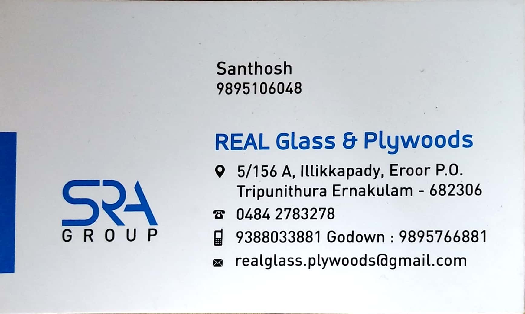 REAL GLASS & PLYWOODS, GLASS & PLYWOOD,  service in Thrippunithura, Ernakulam