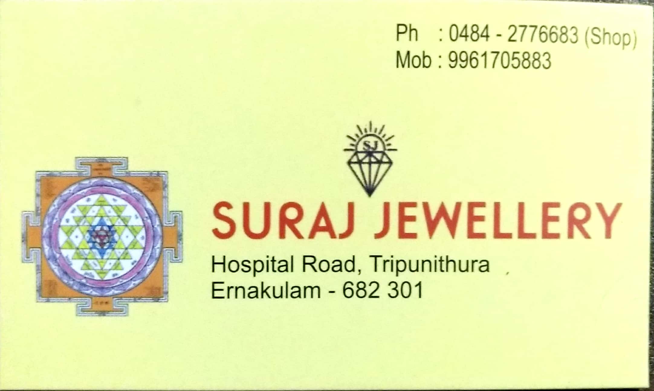 SURAJ JEWELLERY, JEWELLERY,  service in Thrippunithura, Ernakulam