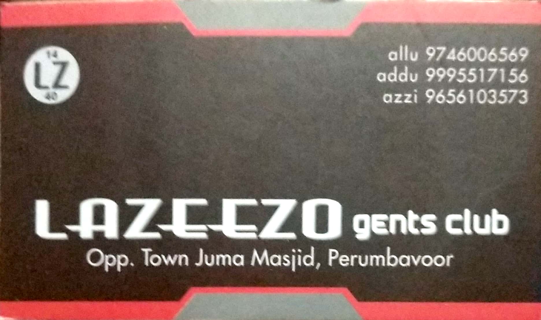 LAZEEZO Gents Club, GENTS WEAR,  service in Perumbavoor, Ernakulam