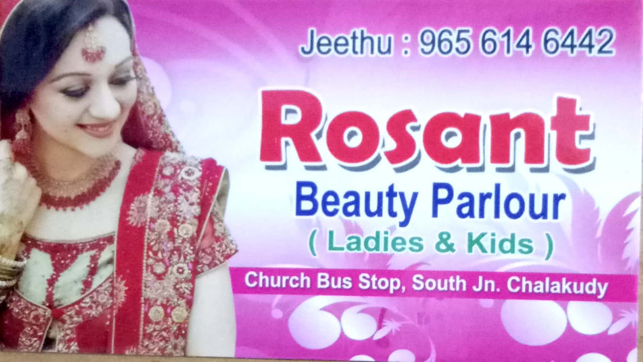 Rosant Beauty parlour, BEAUTY PARLOUR,  service in Chalakudy, Thrissur