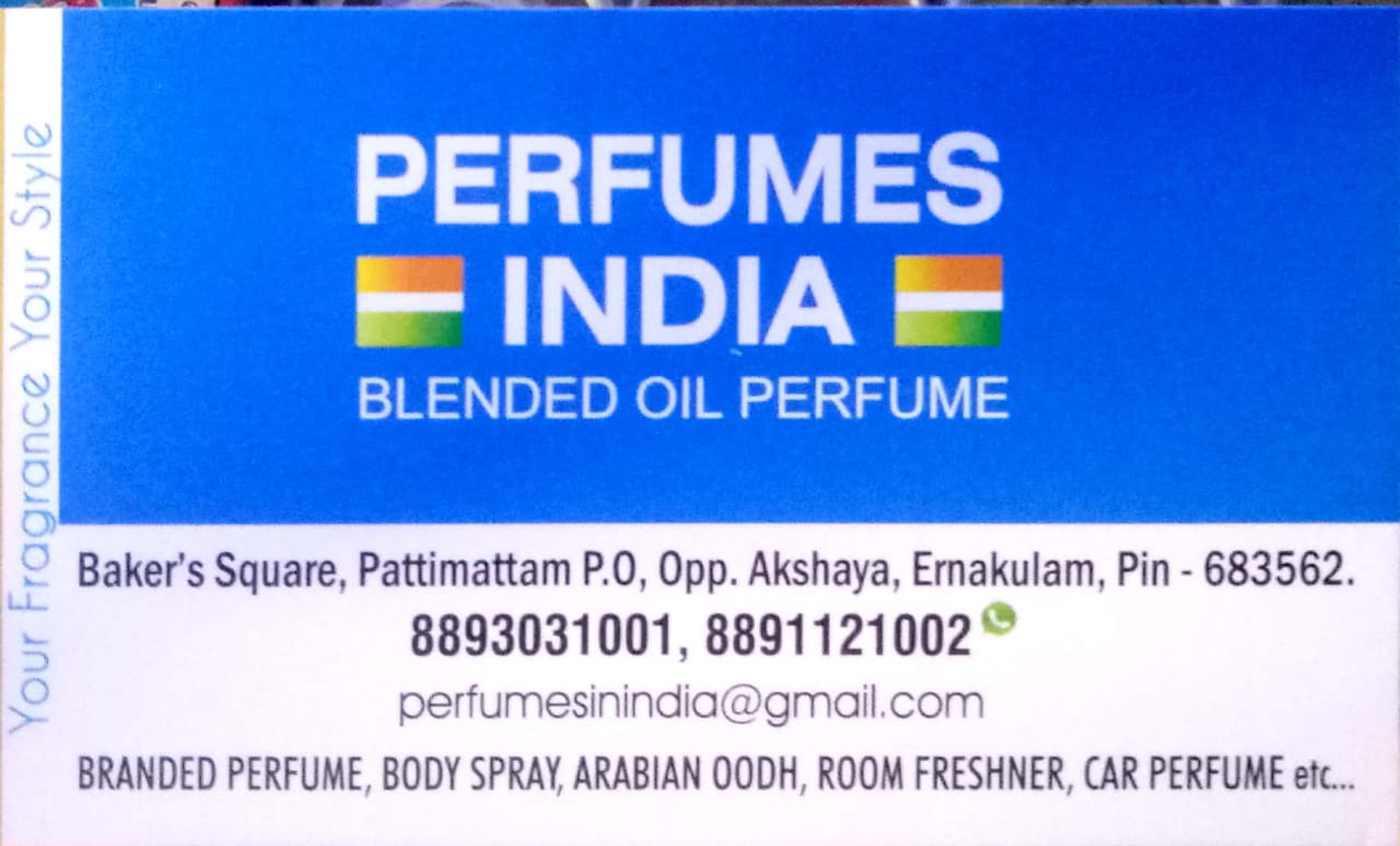 PERFUMES INDIA Blended oil perfume