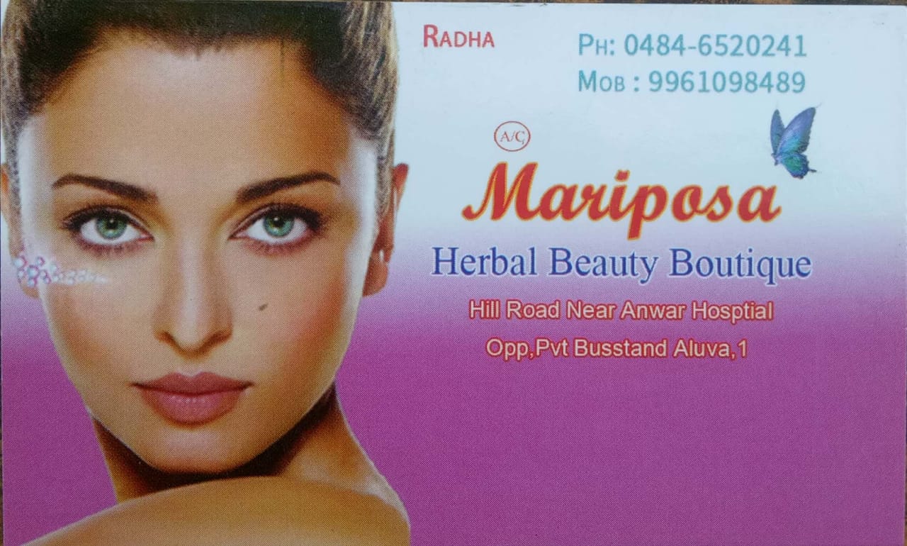 Mariposa Herbal beauty boutique, BEAUTY PARLOUR,  service in Aluva, Ernakulam