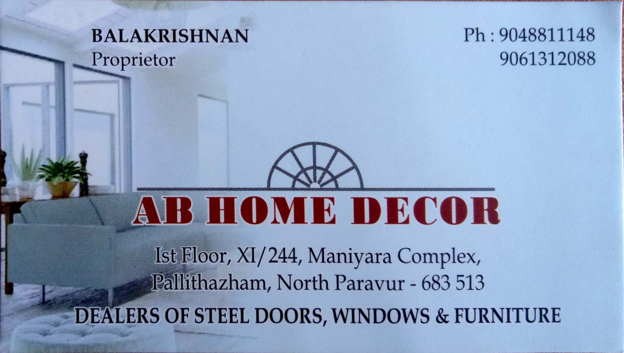 AB HOME DECOR North paravoor, DOORS,  service in North Paravur, Ernakulam