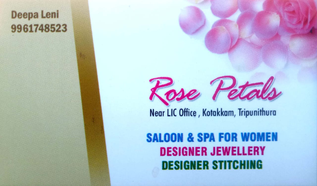 ROSE PETALS BEAUTY PARLOUR, Tripunithura, BEAUTY PARLOUR,  service in Thrippunithura, Ernakulam