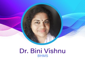 Dr. Bini Vishnu.  BHMS, HOMEOPATHY DOCTORS,  service in Kakkodi, Kozhikode