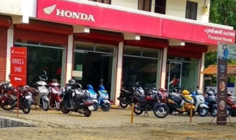 Purackal  Motors, BIKE SHOWROOM,  service in Palai, Kottayam