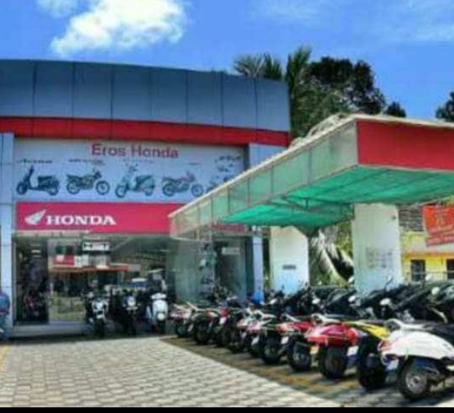 Eros  Honda, BIKE SHOWROOM,  service in Vaikom, Kottayam
