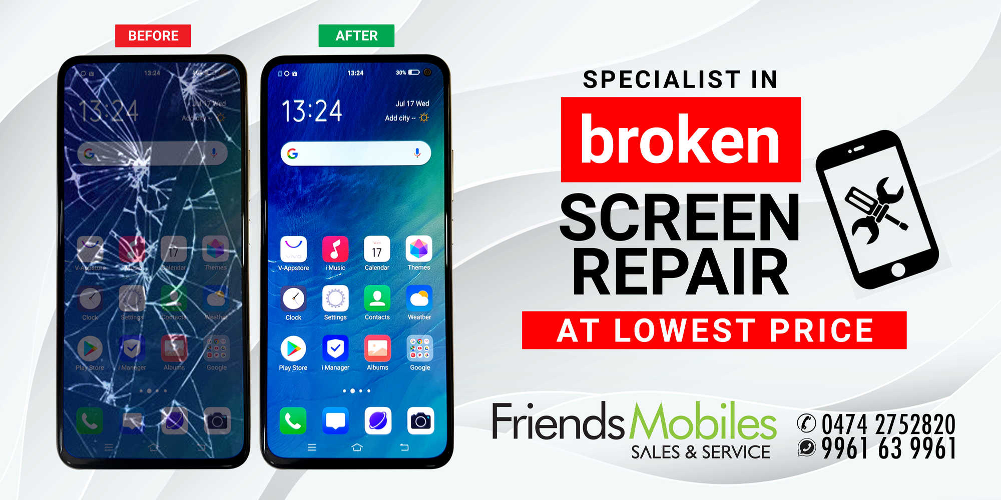 FRIENDS MOBILES, MOBILE SHOP,  service in Chinnakada, Kollam