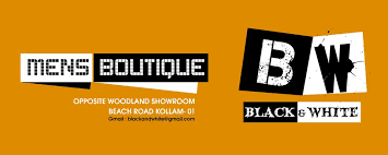 Black & White Menz Boutique, BOUTIQUE,  service in Thamarakulam, Kollam