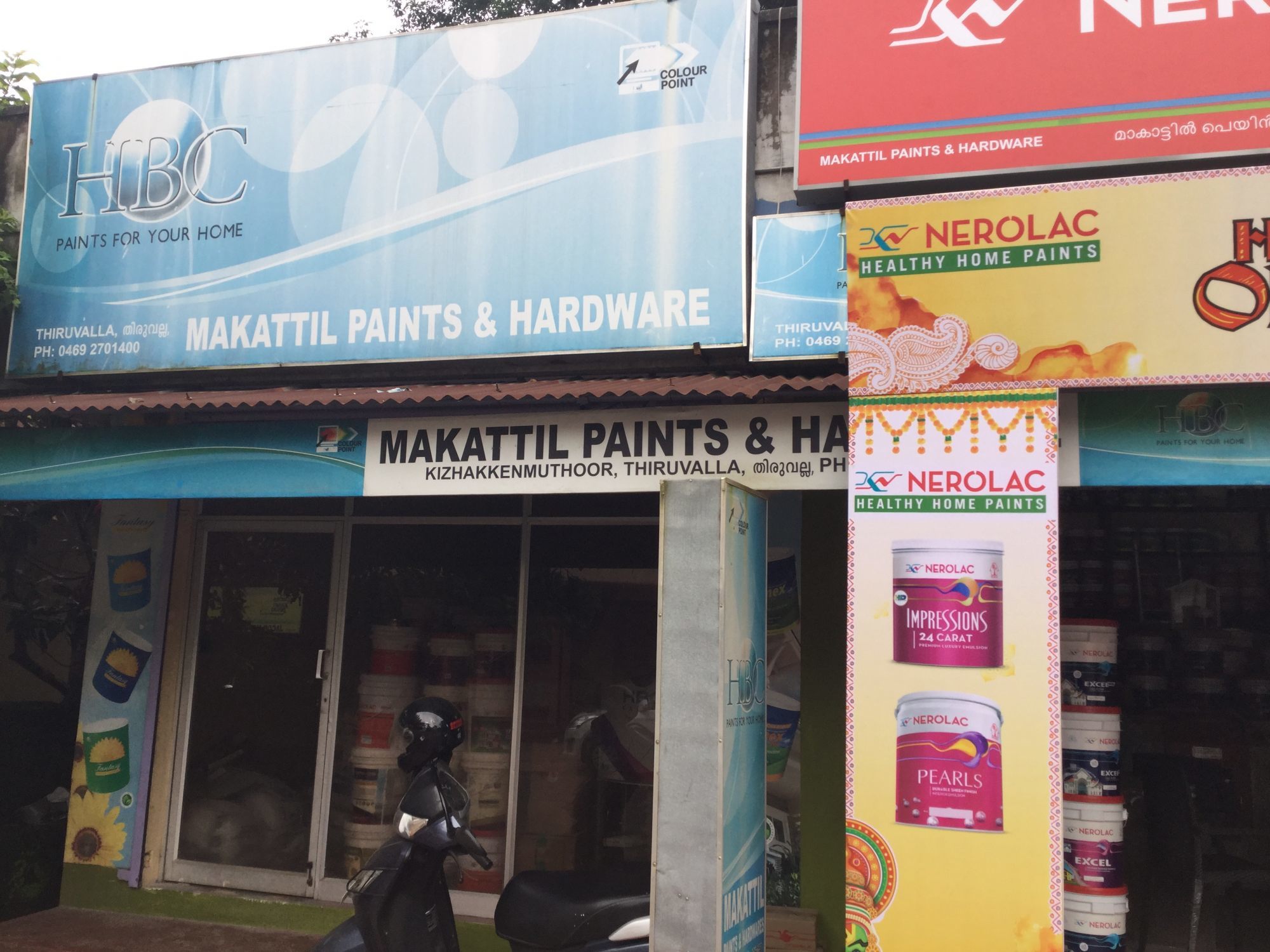 Makattil Paints & Hardware, PAINT SHOP,  service in Thiruvalla, Pathanamthitta