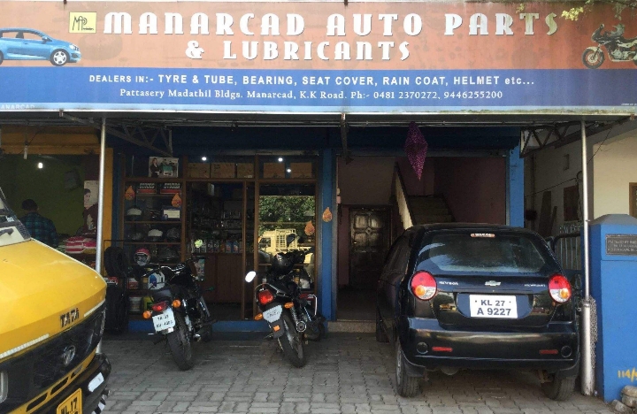 Manarcad  Auto parts & Lubricants, LUBES AND SPARE PARTS,  service in Kottayam, Kottayam