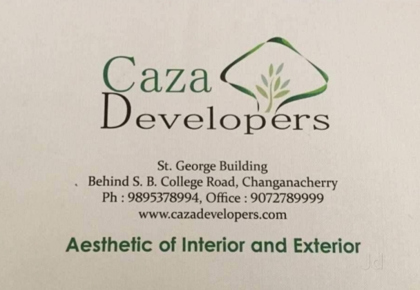 Caza Developers, BUILDERS & DEVELOPERS,  service in Changanasserry, Kottayam