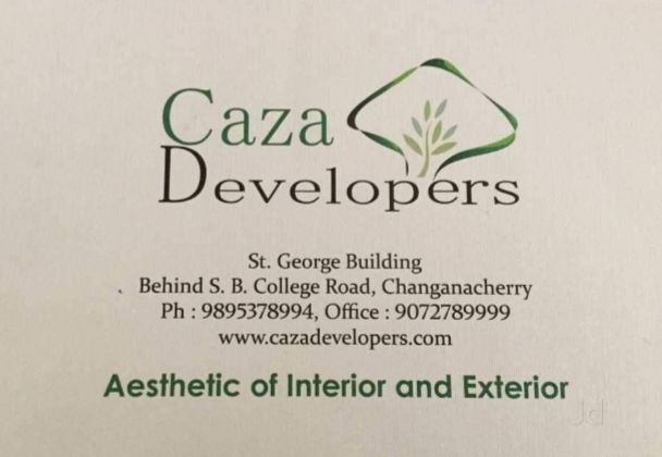 Caza Developers, BUILDERS & DEVELOPERS,  service in Changanasserry, Kottayam