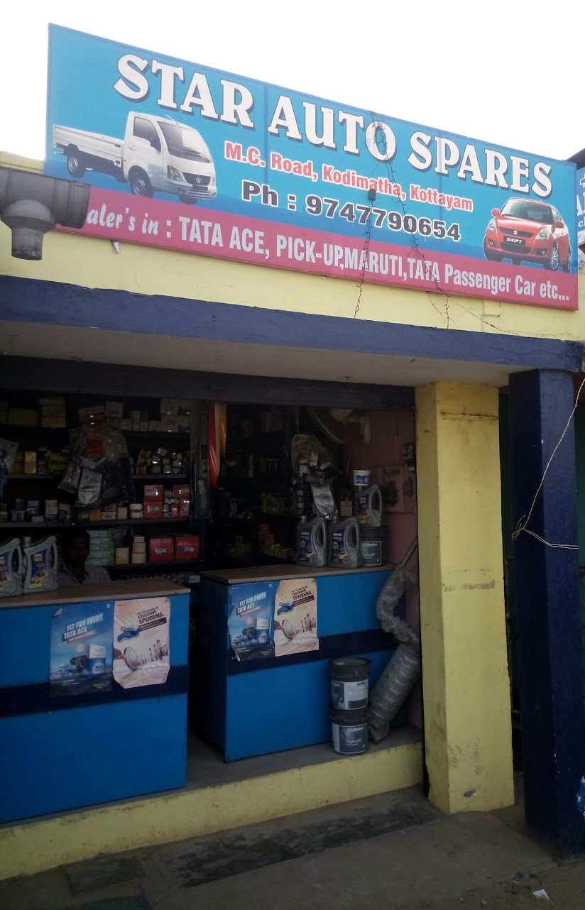 Star Auto Spares, LUBES AND SPARE PARTS,  service in Kodimatha, Kottayam