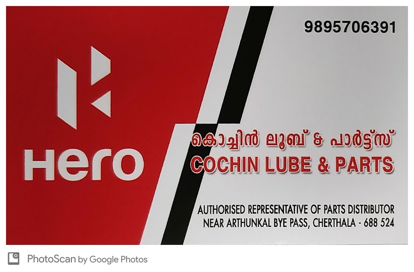 Cochin Lube & Parts, LUBES AND SPARE PARTS,  service in Cherthala, Kottayam
