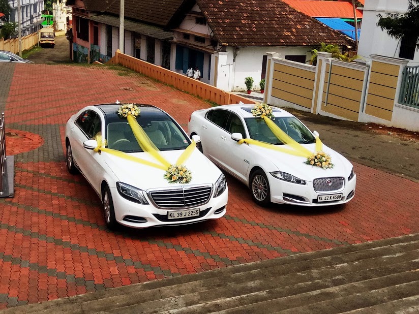 Premium Luxury Wedding Cars, RENT CAR,  service in Nagambadam, Kottayam