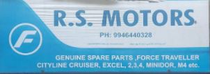 R S Motors Genuine Parts For Force Motors, LUBES AND SPARE PARTS,  service in Thodupuzha, Idukki