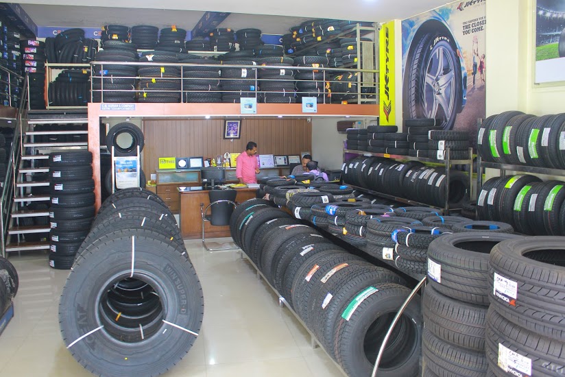 C.M Kurian & Company, TYRE & PUNCTURE SHOP,  service in Nagambadam, Kottayam