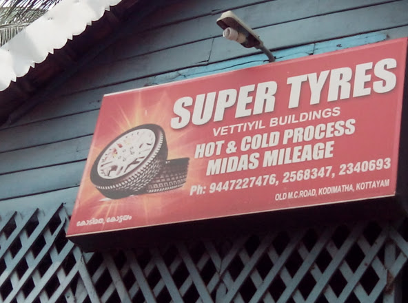 Super Tyres, TYRE & PUNCTURE SHOP,  service in Kodimatha, Kottayam