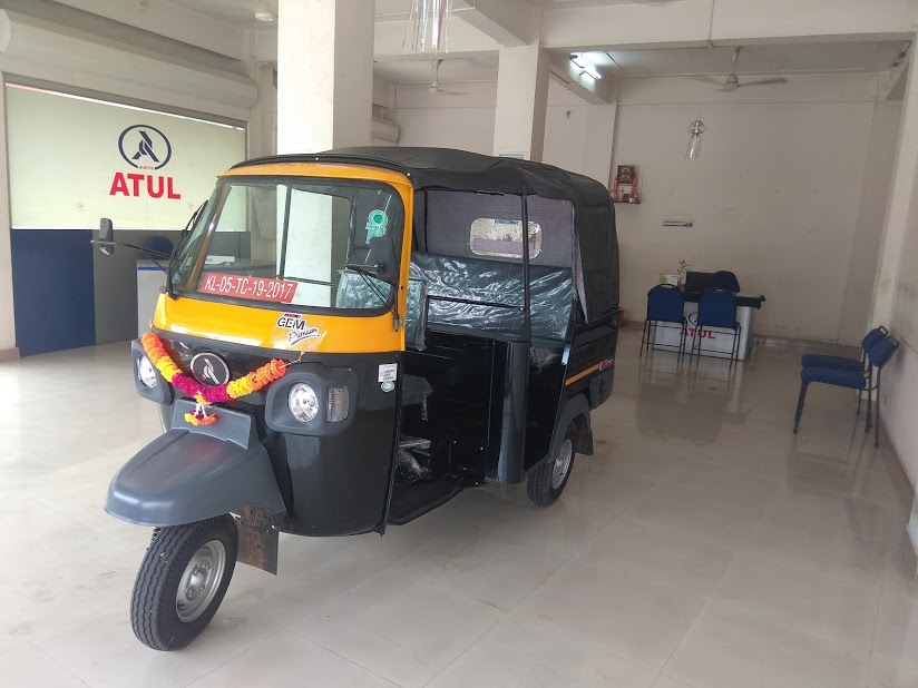 MJM motors, ATUL AUTO LTD, THREE WHEELER,  service in Palai, Kottayam