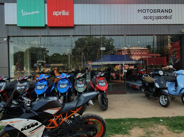 Motobrand Vespa And Aprilia Showroom, BIKE SHOWROOM,  service in Kodimatha, Kottayam