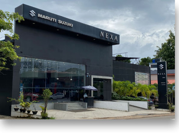 NEXA   AVG Motors, CAR SHOWROOM,  service in Kodimatha, Kottayam