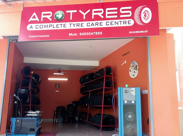 ARO TYRES THAZHATHANGADI, TYRE & PUNCTURE SHOP,  service in Kottayam, Kottayam