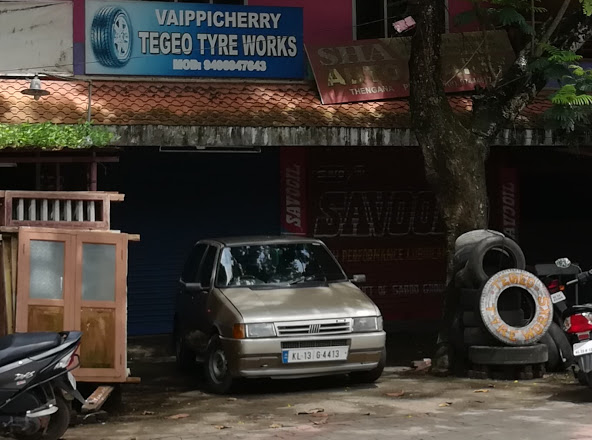 Vaippicherry Tegeo Tyre Works, TYRE & PUNCTURE SHOP,  service in Thengana, Kottayam