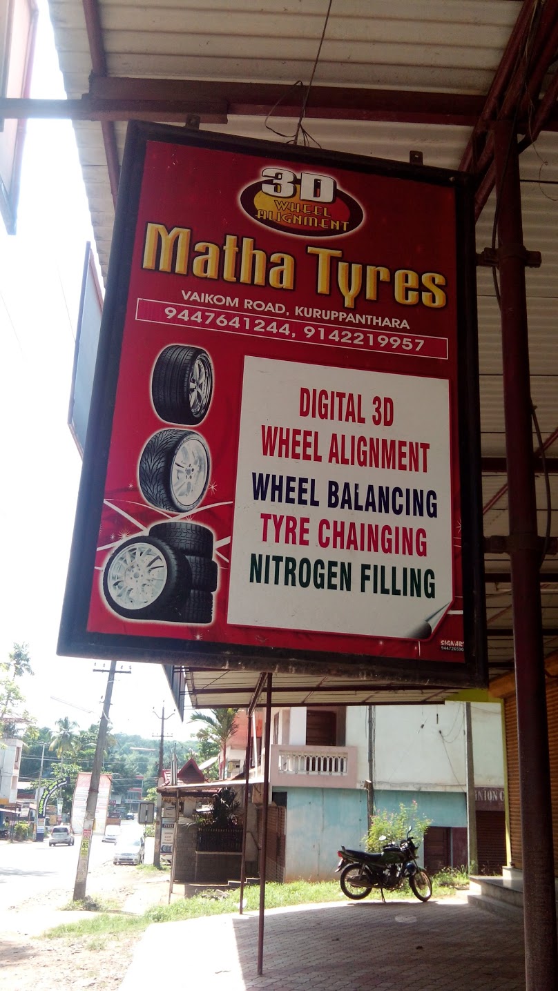 Matha Tyres, TYRE & PUNCTURE SHOP,  service in Kottayam, Kottayam