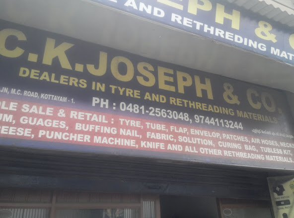 C.K. Joseph & Co, TYRE & PUNCTURE SHOP,  service in Kottayam, Kottayam