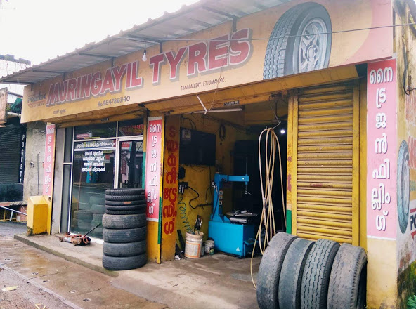 Muringayil Tyres, TYRE & PUNCTURE SHOP,  service in Ettumanoor, Kottayam