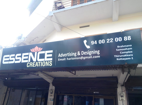 Essence Creations, ADVERTISMENT,  service in Thirunakkara, Kottayam