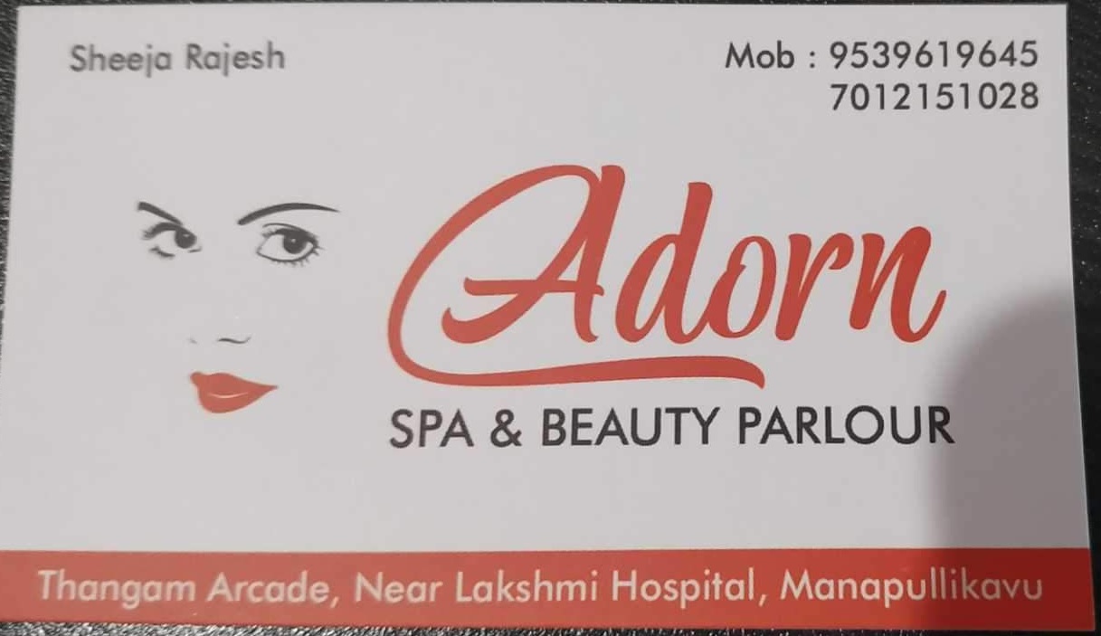 Adorn Spa and Beauty Parlour, BEAUTY PARLOUR,  service in Palakkad Town, Palakkad