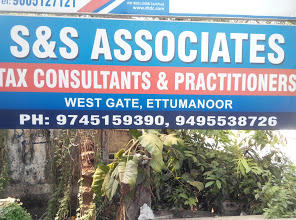 S & S Associates, TAX CONSULTANTS,  service in Ettumanoor, Kottayam