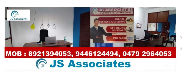 J S Associates, TAX CONSULTANTS,  service in Mavelikkara, Alappuzha